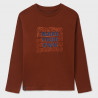 Mayoral 7010-53 Chlapecké tričko s dlouhým rukávem keramická barva