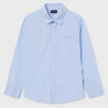 Mayoral 7167-68 Košile s dlouhým rukávem chlapecké modré barvy