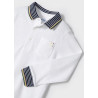 Mayoral 22-03113-011 Polo košile pro chlapce 3113-11 bílá