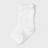 Mayoral 22-09481-066 Vysoké ponožky dívka 9481-66 krémová