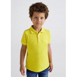 Mayoral 22-00150-069 Polo košile pro chlapce 150-69 citronela
