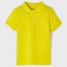 Mayoral 22-00150-069 Polo košile pro chlapce 150-69 citronela