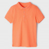 Mayoral 22-00150-075 Polo košile pro chlapce 150-75 papaya fluor