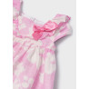 Mayoral 22-01905-045 Lněné šaty pro dívky 1905-45 růžové