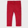Mayoral 521-47 Dlouhé chlapecké kalhoty červené barvy