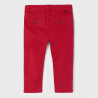 Mayoral 521-47 Dlouhé chlapecké kalhoty červené barvy