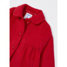 Mayoral 2434-19 kabát pro dívku červená barva