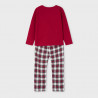 Mayoral 4759-80 Pyžamo pro dívky červené barvy