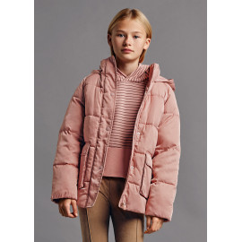 Mayoral 7483-84 Zimní bunda pro dívky růžové barvy