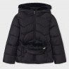 Mayoral 7489-61 Zimní bunda s ledvinami pro dívku černou barvu
