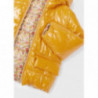 Mayoral 4493-67 Oboustranná zimní bunda pro dívku, jantarová barva