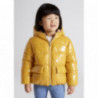 Mayoral 4493-67 Oboustranná zimní bunda pro dívku, jantarová barva