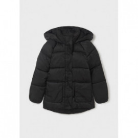 Mayoral 7483-86 Zimní bunda pro dívky, černá barva