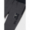 Mayoral 7577-3 Dlouhé chlapecké kalhoty černé barvy