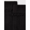 Mayoral 10324-46 Dlouhé ponožky pro dívky, černá barva