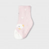 Mayoral 10272-83 Dívčí protiskluzové ponožky v barvě květů