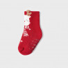 Mayoral 10272-84 Červené protiskluzové ponožky pro děti