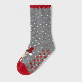 Mayoral 10326-87 Červené ponožky pro dívky