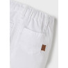Mayoral 22-00595-085 Klasické chlapecké kalhoty 595-85 bílé