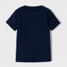 Mayoral 22-03017-090 tričko s výšivkou chlapec 3017-90 tmavě modrá