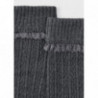 Mayoral 10324-44 Dlouhé ponožky pro dívky vigo šedá barva