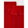 Mayoral 10324-49 Dlouhé ponožky pro dívky červená barva