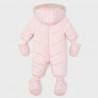 Mayoral 2606-47 Zimní kombinéza pro dívky barva baby pink