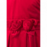 Abel & Lula Sametové šaty pro dívky 5533-63 Červené