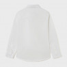 Mayoral 874-17 Košile s dlouhým rukávem pro chlapce bílá barva
