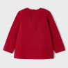 Mayoral 2098-16 Dívčí tričko s dlouhým rukávem červená barva
