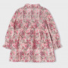 Mayoral 2958-45 Šaty s potiskem pro dívky růžová barva