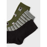 Mayoral 10322-82 Sada 3 párů chlapeckých ponožek lesní barvy
