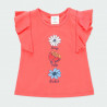 Tričko pro dívku Baby Boboli 204107-3740 korálová barva