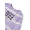 Dívčí tričko s dlouhým rukávem Boboli 425090-6109 levandulová barva
