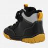 Chlapecké zateplené boty Geox B262DA-022ME-C0054 černá/žlutá