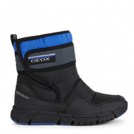 Chlapecké sněhule Geox J269XF-0FU50-C0245 černo/modré