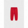 Mayoral 711-49 Kalhoty tepláky chlapec červená barva