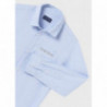 Mayoral 6117-41 Chlapecká společenská košile s dlouhým rukávem, nebesky modrá