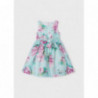 Mayoral 3913-91 Dívčí šaty s potiskem vodové barvy