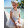 Mayoral 3901-95 Bílá tylová sukně pro dívku