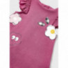 Mayoral 1806-10 Dívčí bavlněné šaty tulipánová barva