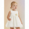 Abel & Lula 5013-71 Elegantní vyšívané dívčí bílé šaty