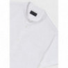 Mayoral 6113-72 Chlapecká košile se stojáčkem bílá