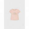 Mayoral 105-46 Dívčí tričko s krátkým rukávem barva nude