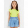 Mayoral 3908-22 Sukně-kalhoty s výšivkou dívčí světlé barvy