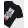 Mayoral 6073-95 Chlapecké tričko s krátkým rukávem černé