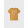 Mayoral 170-14 Chlapecké tričko s krátkým rukávem barva camel