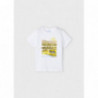 Mayoral 3010-42 Chlapecké tričko s krátkým rukávem bílé