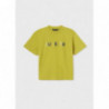 Mayoral 840-19 Chlapecké tričko s krátkým rukávem sírové barvy