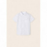 Mayoral 3159-83 Chlapecká košile s krátkým rukávem bílá